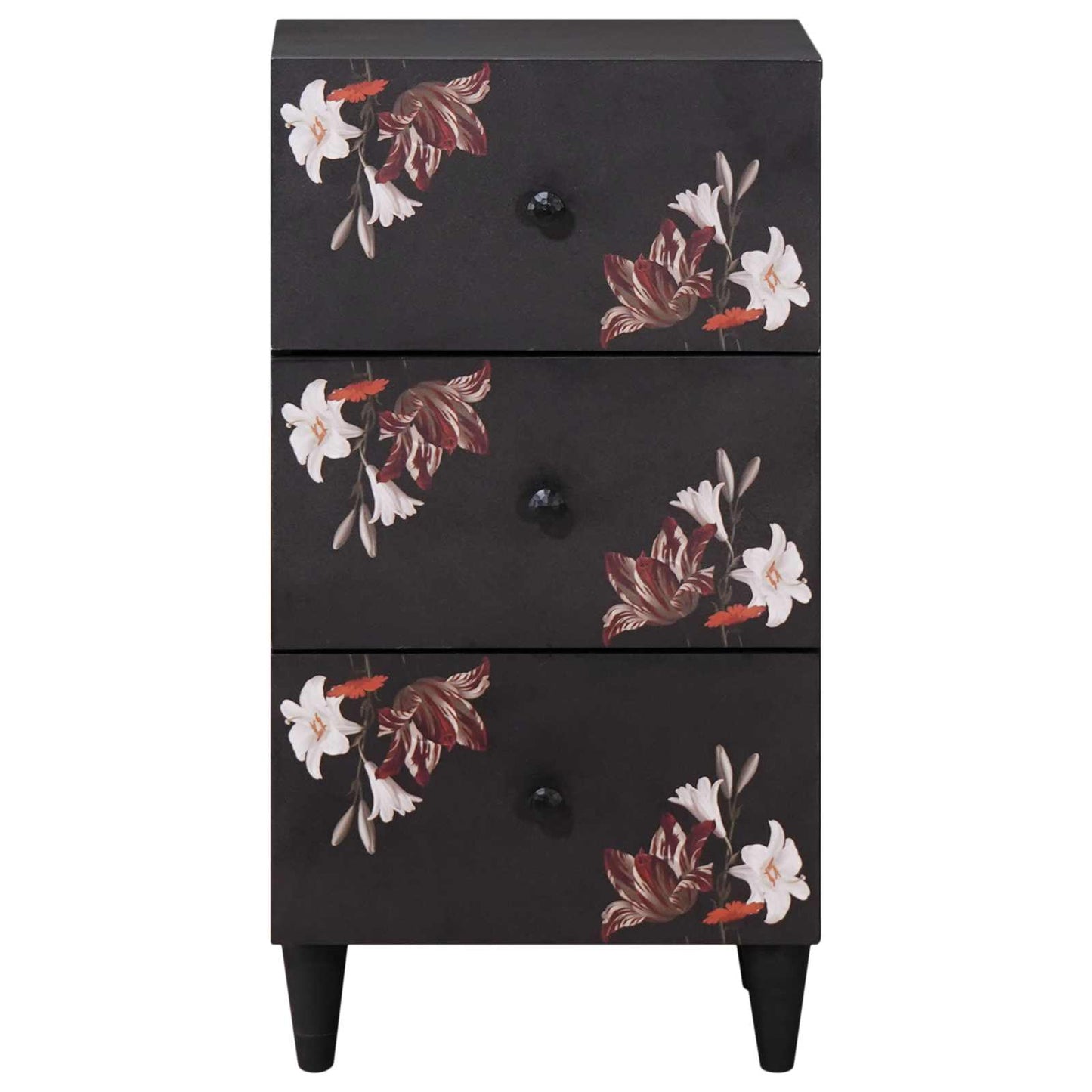Opslagkasten Multikleur 40 x 33,5 x 75 cm Massief Mango Hout