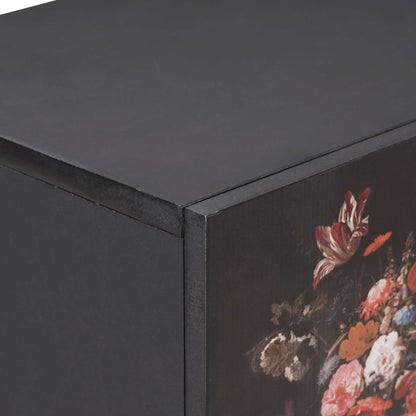 Opslagkasten Multikleur 60 x 33,5 x 75 cm Massief Mango Hout