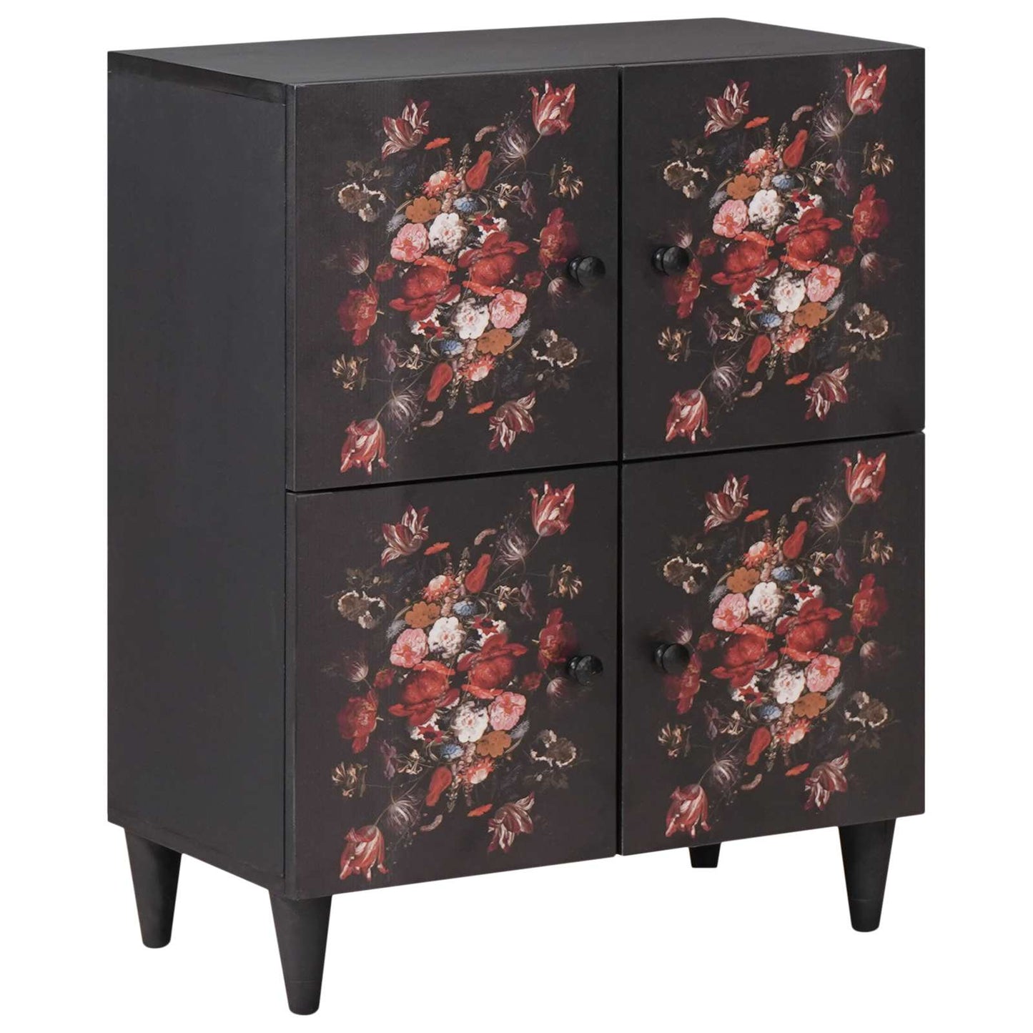 Opslagkasten Multikleur 60 x 33,5 x 75 cm Massief Mango Hout