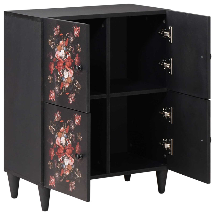 Opslagkasten Multikleur 60 x 33,5 x 75 cm Massief Mango Hout