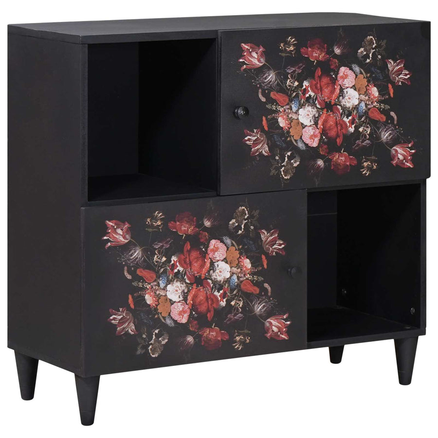 Opslagkasten Multikleur 80 x 33,5 x 75 cm Massief Mango Hout