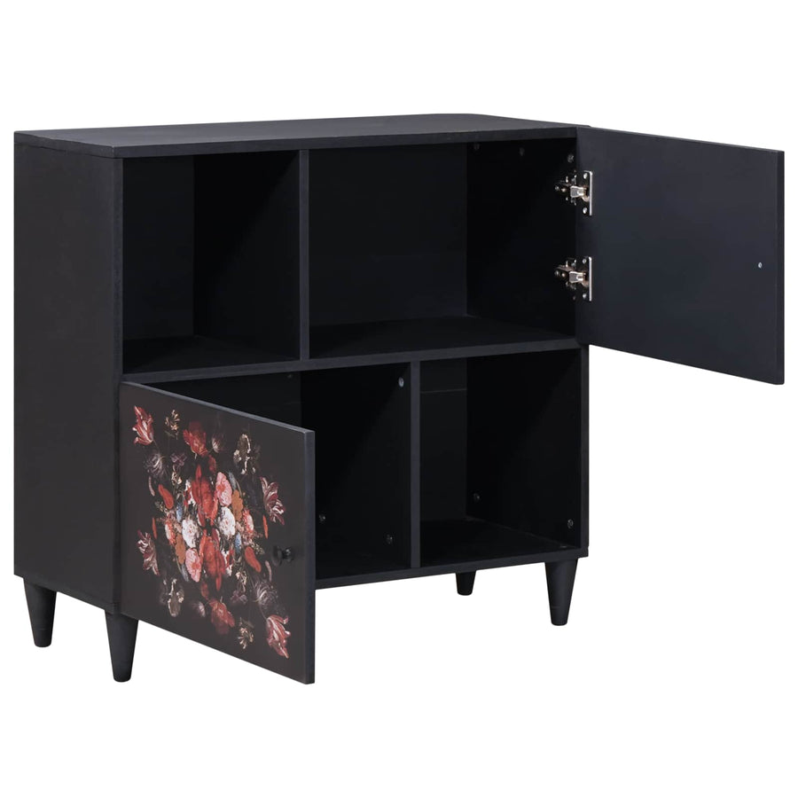 Opslagkasten Multikleur 80 x 33,5 x 75 cm Massief Mango Hout