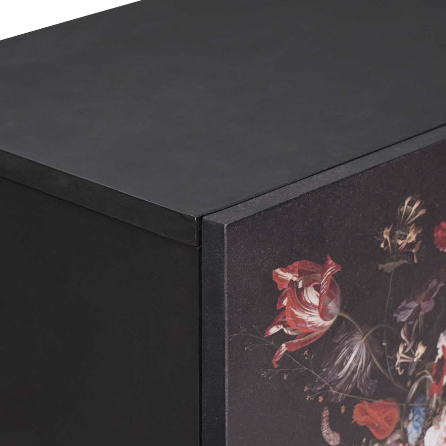 Opslagkasten Multikleur 90 x 33,5 x 75 cm Massief Mango Hout