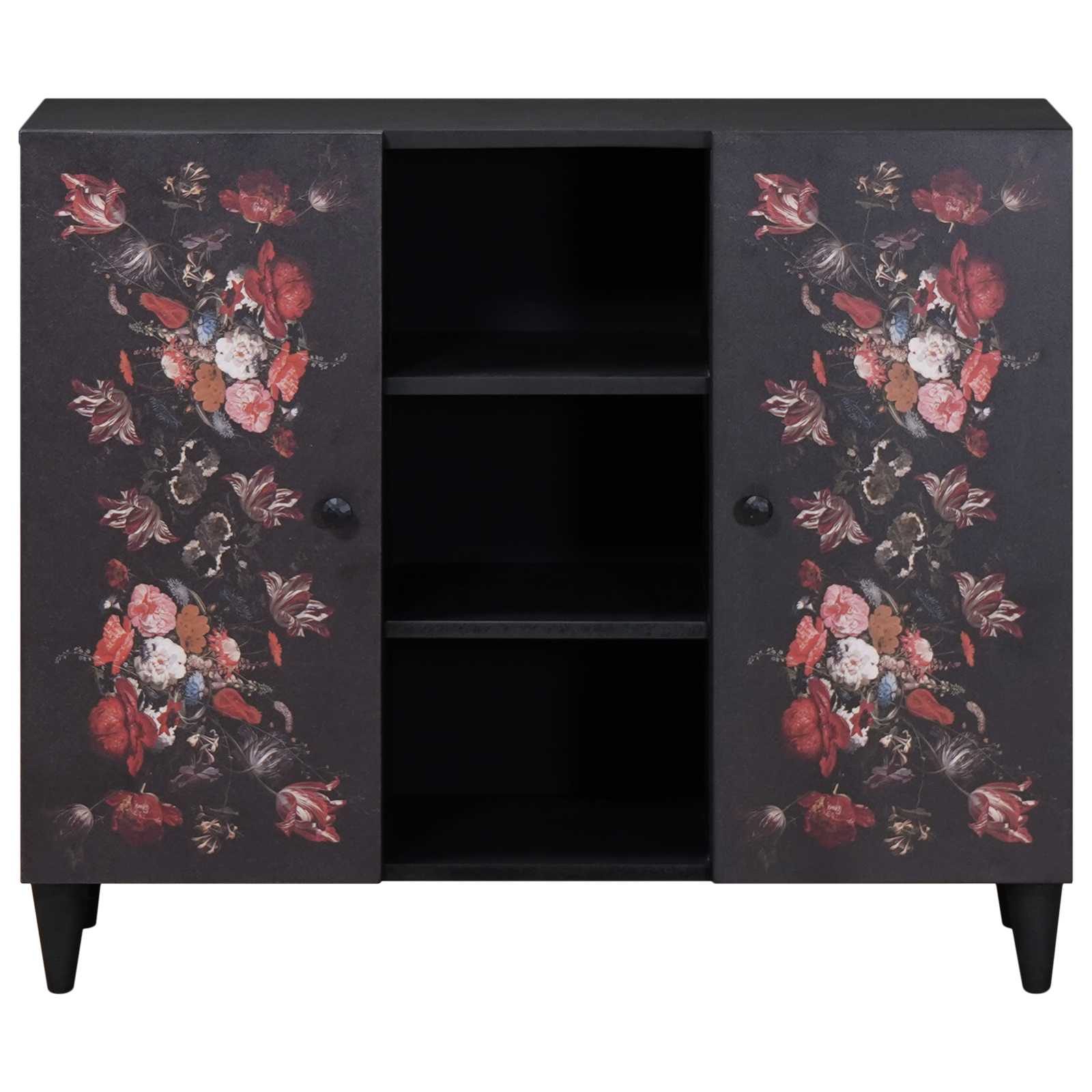 Opslagkasten Multikleur 90 x 33,5 x 75 cm Massief Mango Hout