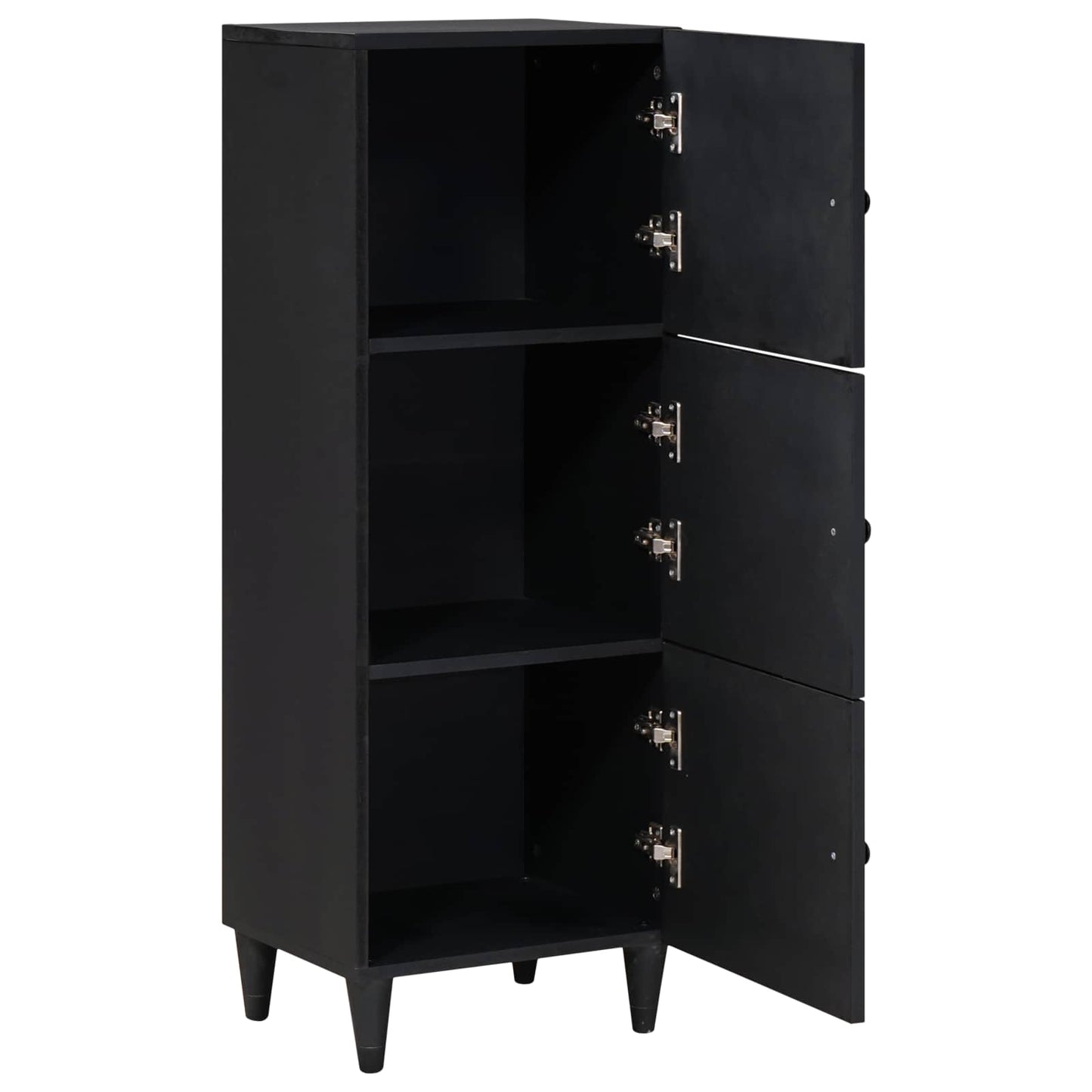 Opslagkasten Multikleur 40 x 33,5 x 110 cm Massief Mango Hout