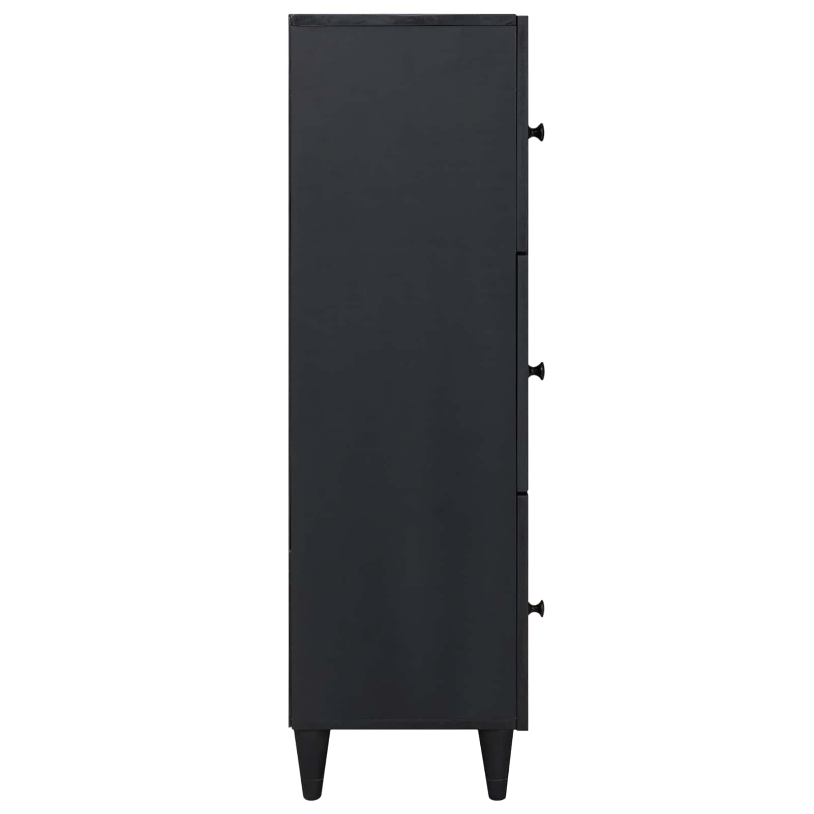 Opslagkasten Multikleur 40 x 33,5 x 110 cm Massief Mango Hout