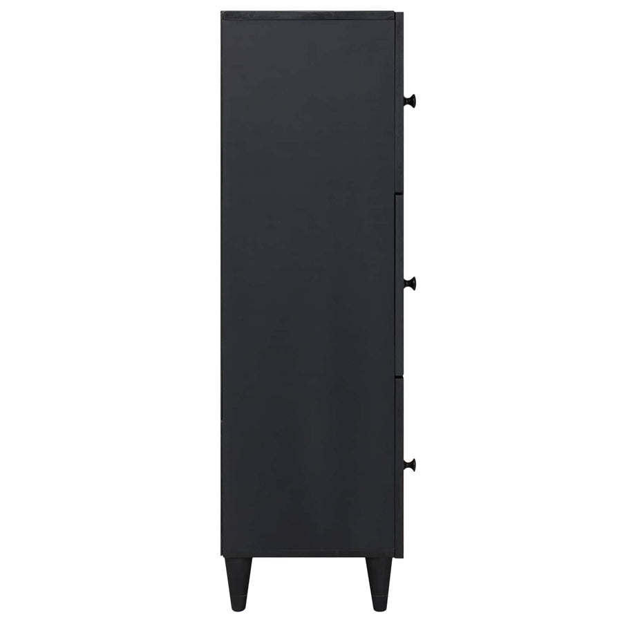 Opslagkasten Multikleur 40 x 33,5 x 110 cm Massief Mango Hout