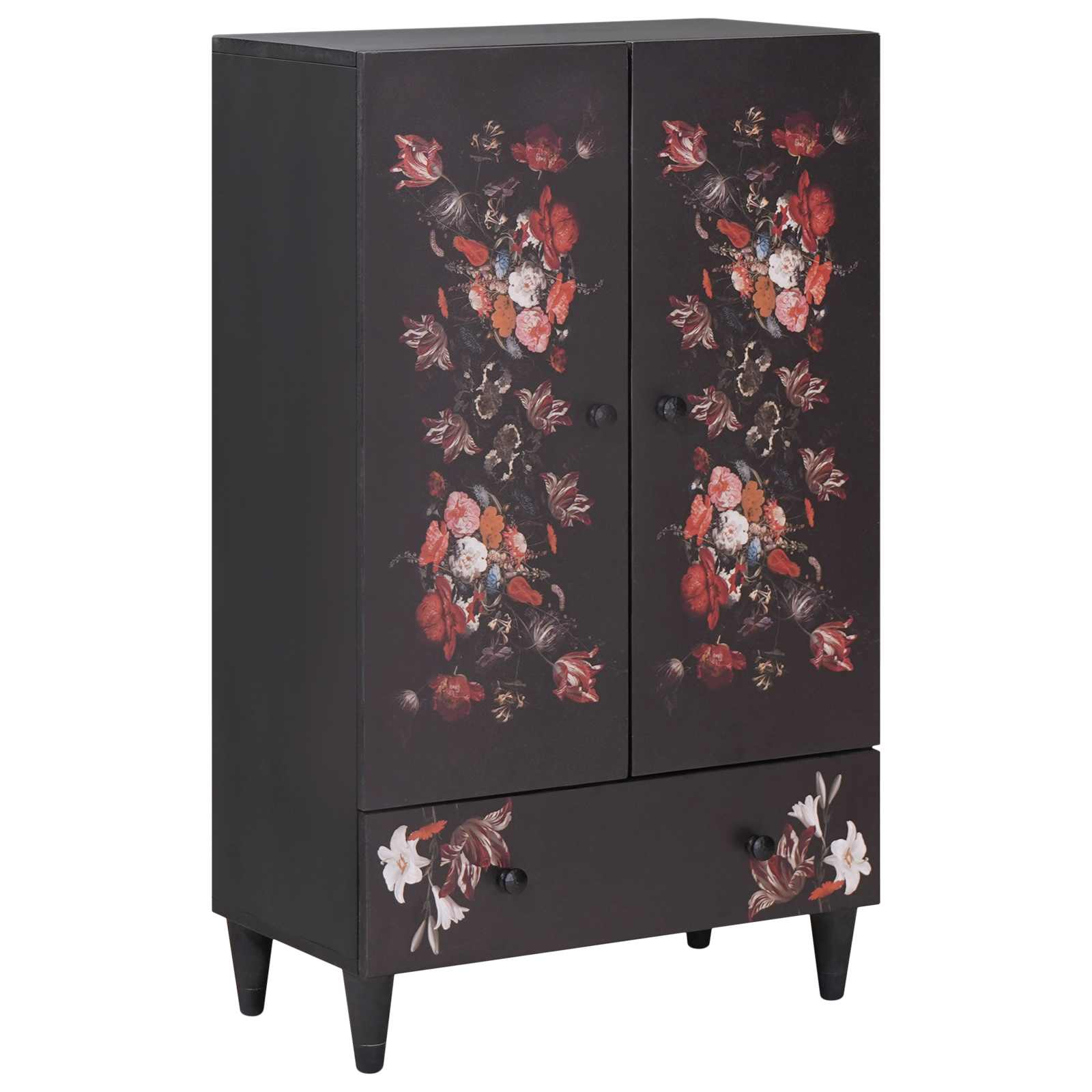 Opslagkasten Multikleur 60 x 33,5 x 100 cm Massief Mango Hout