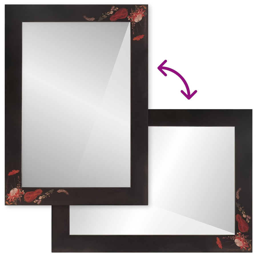Spiegel Wandgemonteerd Multikleur 70 x 50 x 3 cm Glas