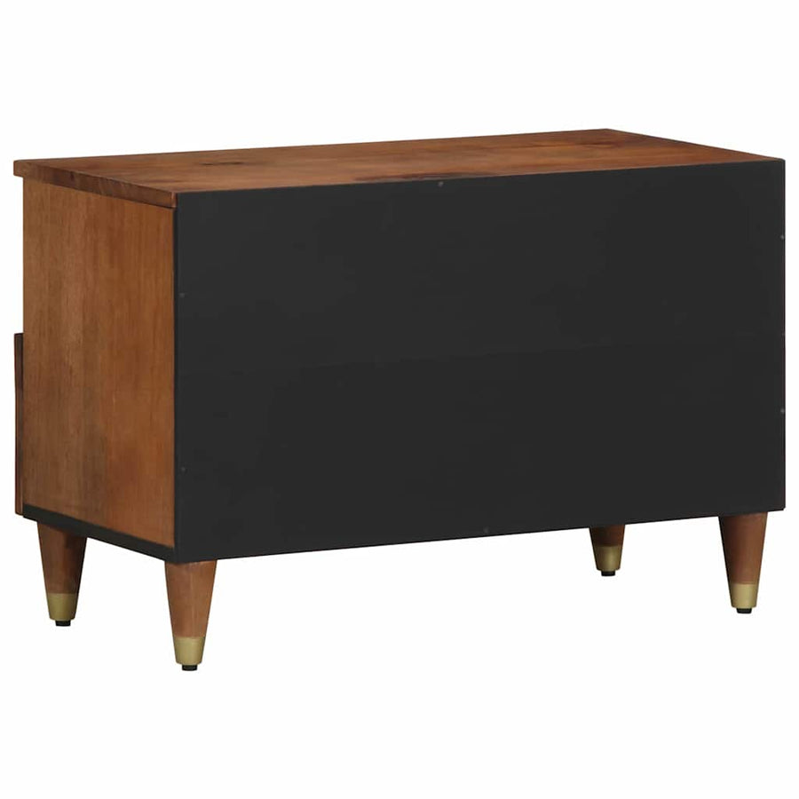 TV-kast met lade Honingbruin 70 x 33 x 46 cm Massief Mango Hout