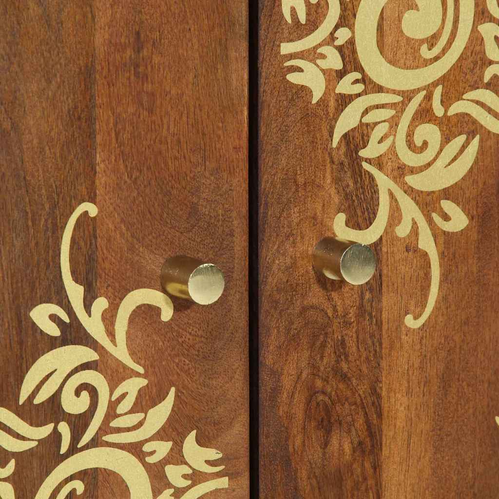 Dressoir Bruin 60 x 33 x 75 cm Massief Mango Hout