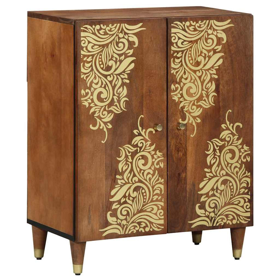 Dressoir Bruin 60 x 33 x 75 cm Massief Mango Hout