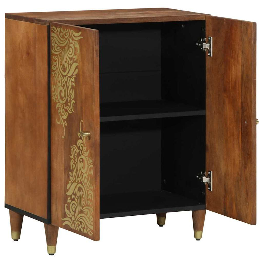 Dressoir Bruin 60 x 33 x 75 cm Massief Mango Hout