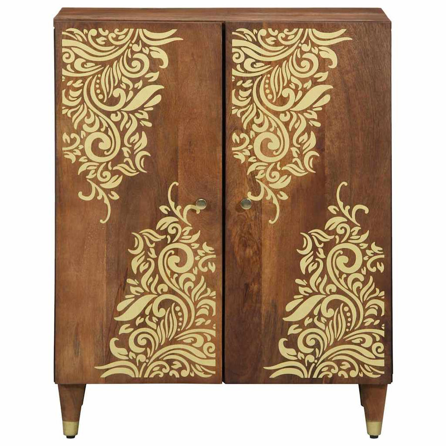 Dressoir Bruin 60 x 33 x 75 cm Massief Mango Hout