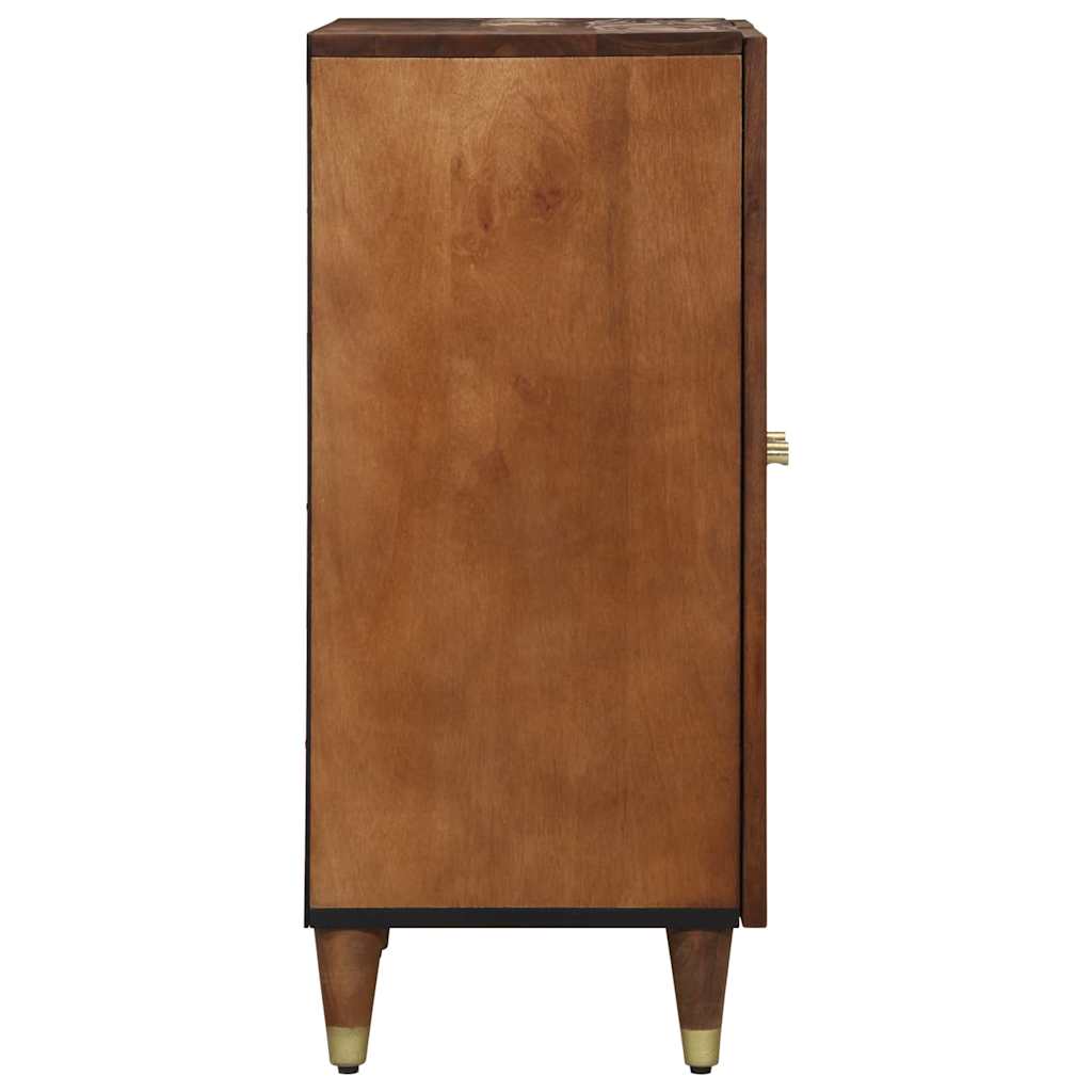 Dressoir Bruin 60 x 33 x 75 cm Massief Mango Hout