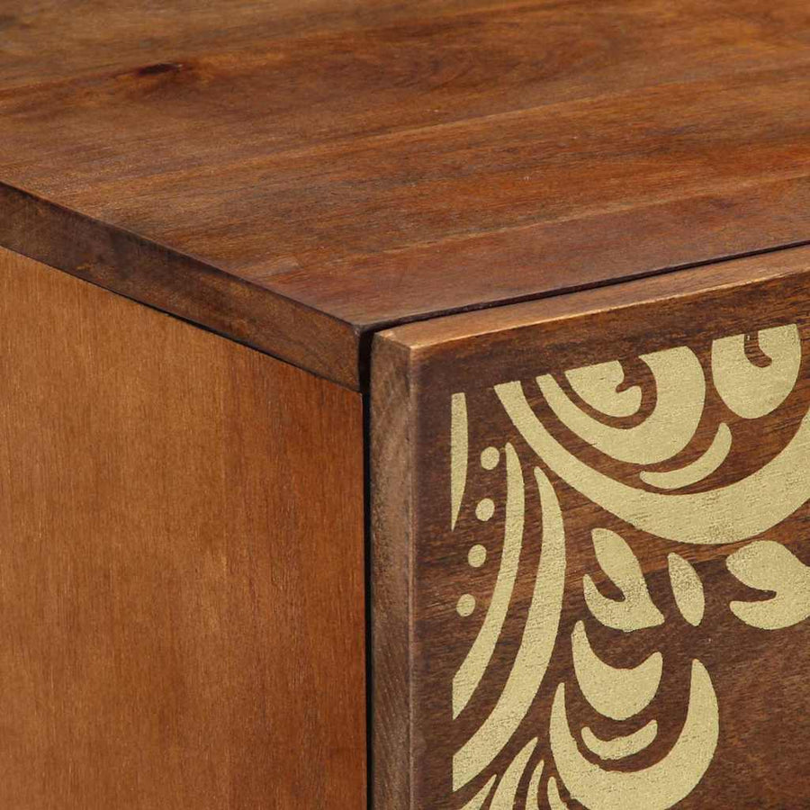 Dressoir Bruin 60 x 33 x 75 cm Massief Mango Hout