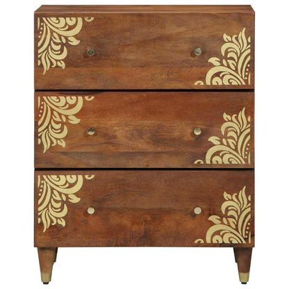 Dressoir Bruin 60 x 33 x 75 cm Massief Mango Hout