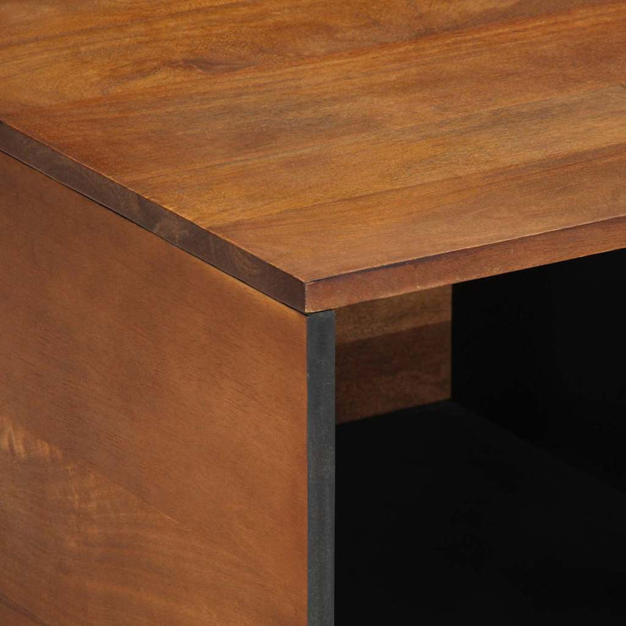 Salontafel Honingbruin 80 x 50 x 40 cm Massief Mango Hout