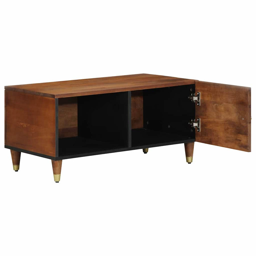 Salontafel Honingbruin 80 x 50 x 40 cm Massief Mango Hout