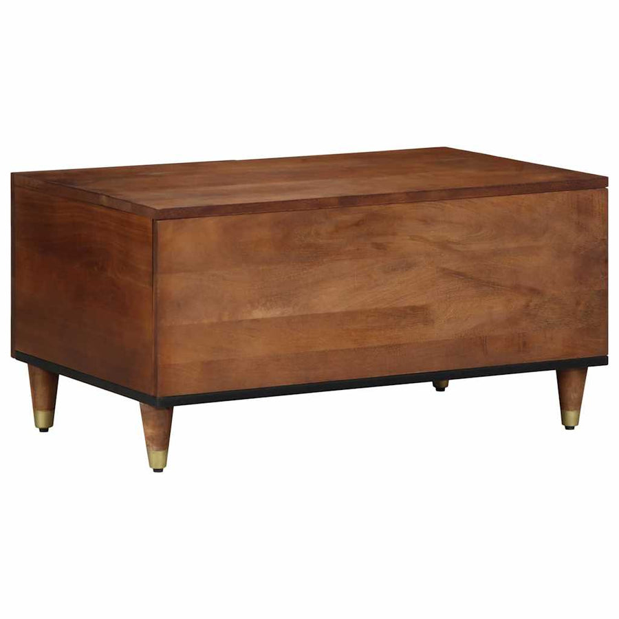 Salontafel Honingbruin 80 x 50 x 40 cm Massief Mango Hout
