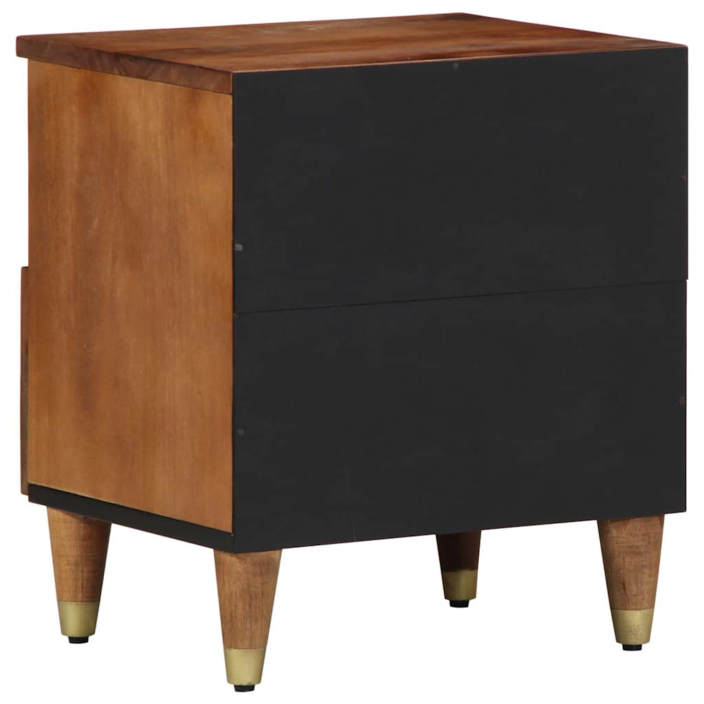 Nachtkastje Honingbruin 40 x 33 x 46 cm Massief Mango Hout