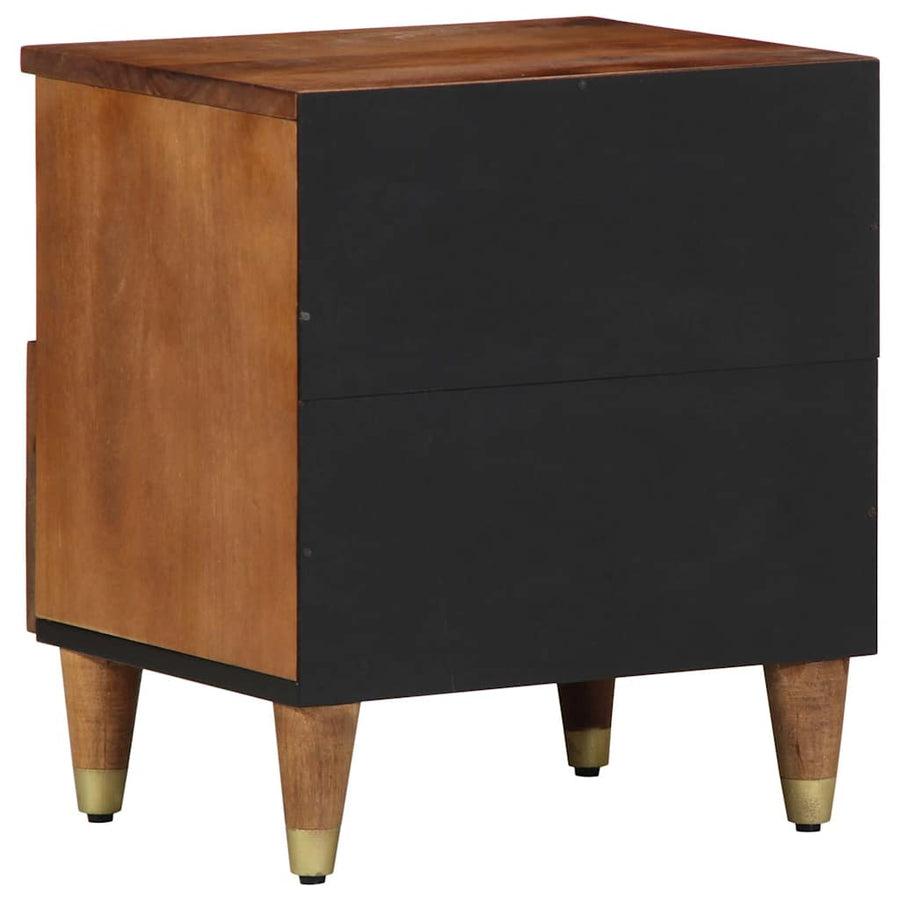 Nachtkastje Honingbruin 40 x 33 x 46 cm Massief Mango Hout