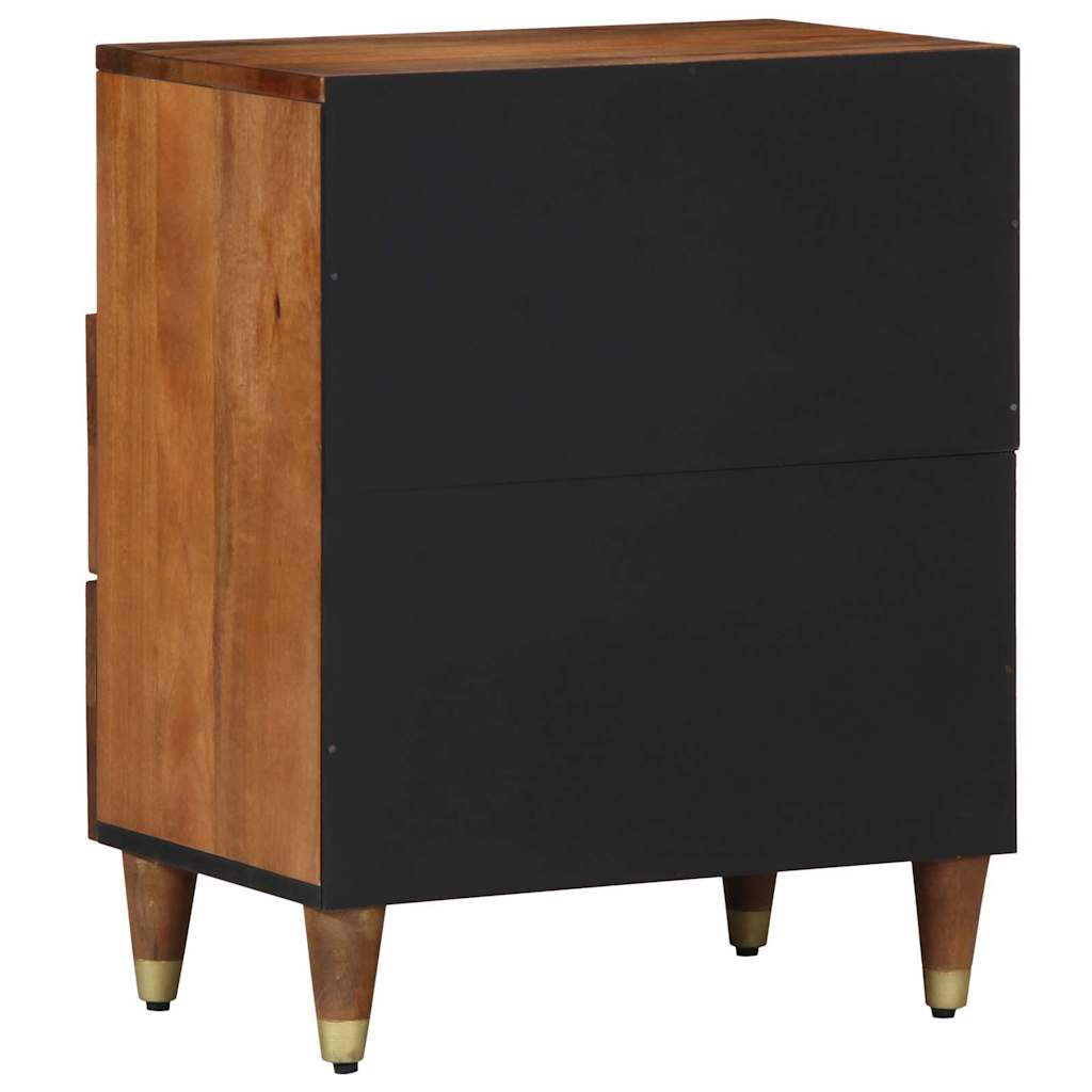 Nachtkastje Honingbruin 50 x 33 x 62 cm Massief Mango Hout