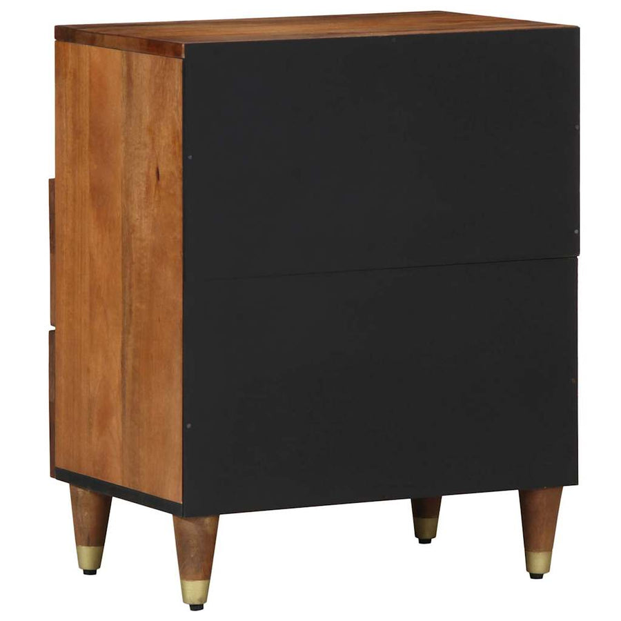 Nachtkastje Honingbruin 50 x 33 x 62 cm Massief Mango Hout