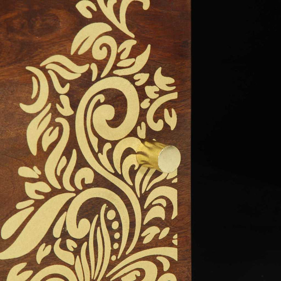 Salontafel Honingbruin 100 x 54 x 40 cm Massief Mango Hout