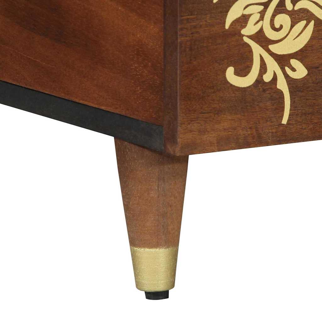 Salontafel Honingbruin 100 x 54 x 40 cm Massief Mango Hout