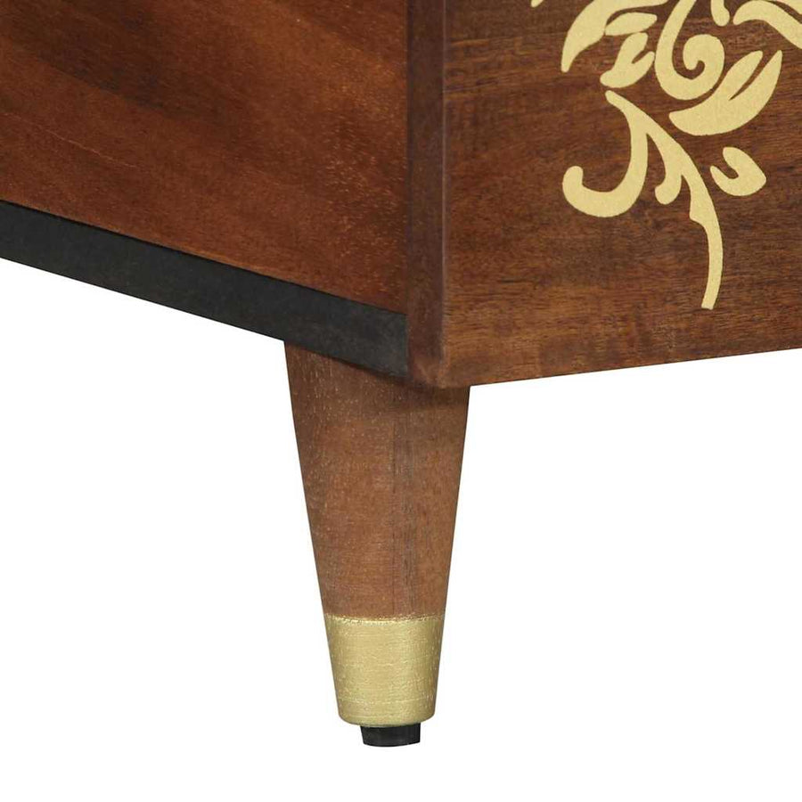 Salontafel Honingbruin 100 x 54 x 40 cm Massief Mango Hout
