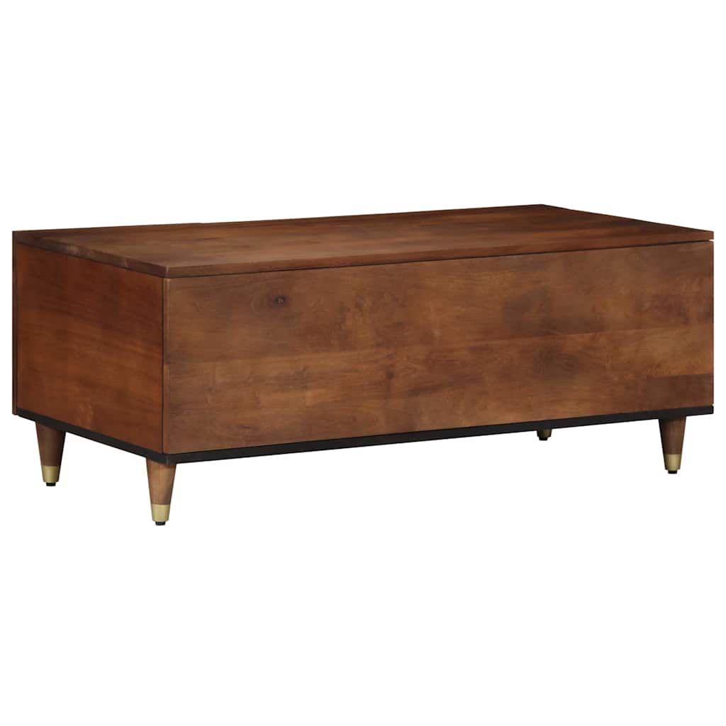 Salontafel Honingbruin 100 x 54 x 40 cm Massief Mango Hout