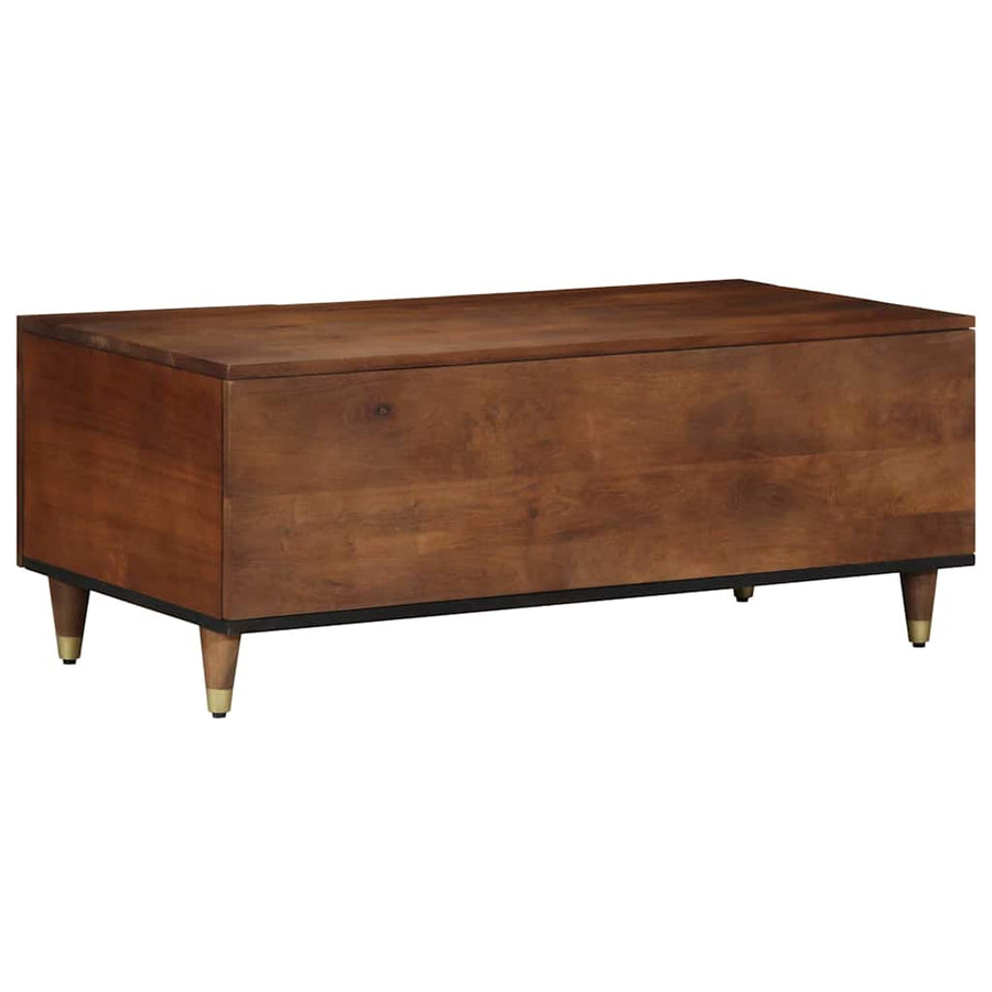 Salontafel Honingbruin 100 x 54 x 40 cm Massief Mango Hout