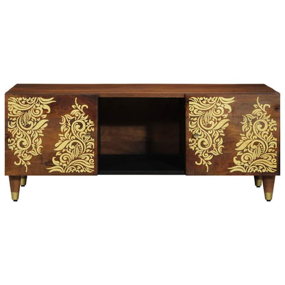 Salontafel Honingbruin 100 x 54 x 40 cm Massief Mango Hout