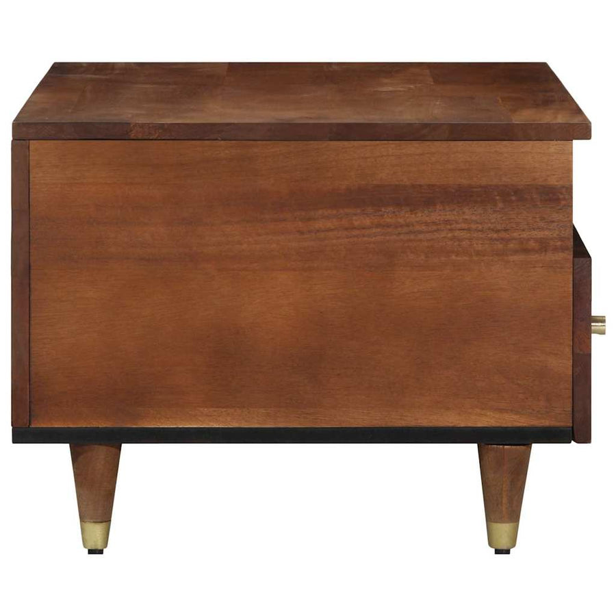 Salontafel Honingbruin 80 x 54 x 40 cm Massief Mango Hout