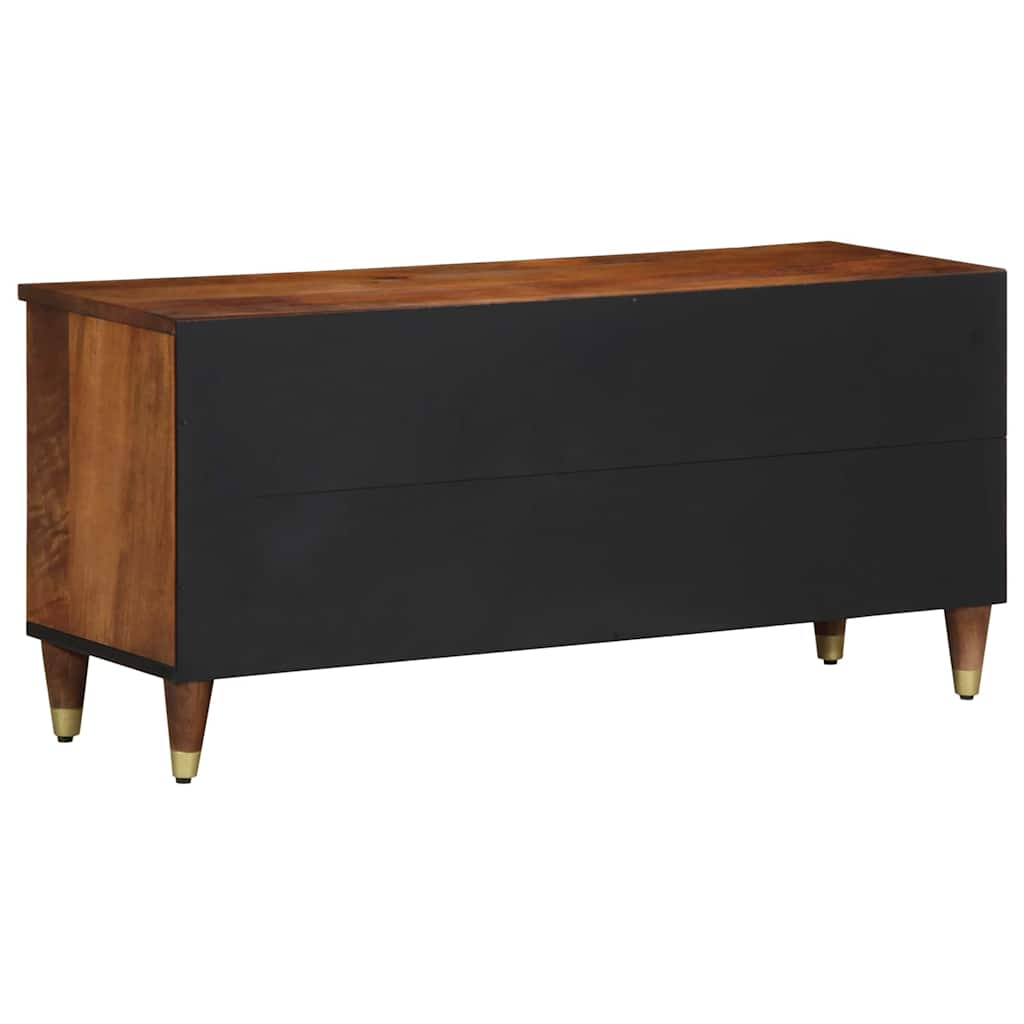 TV-kast Honingbruin 100 x 33 x 46 cm Massief Mango Hout