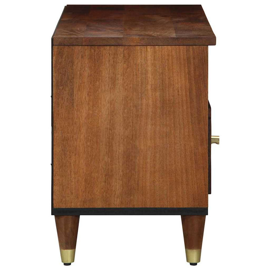 TV-kast Honingbruin 100 x 33 x 46 cm Massief Mango Hout