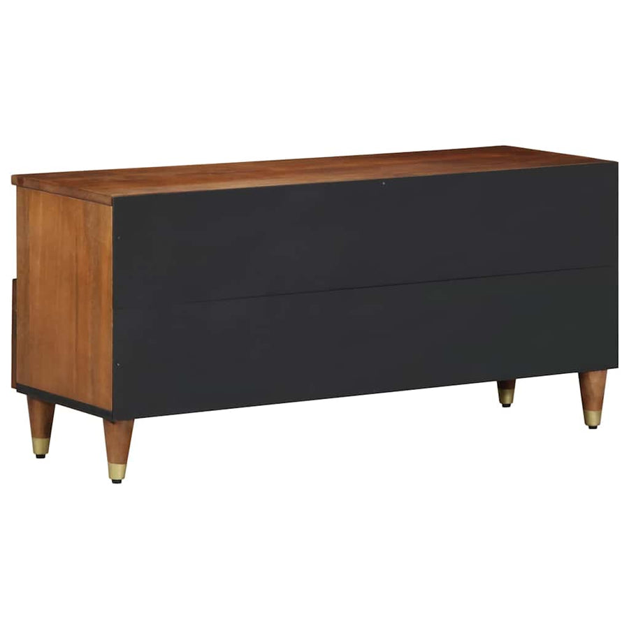 TV-kast Honingbruin 100 x 33 x 46 cm Massief Mango Hout