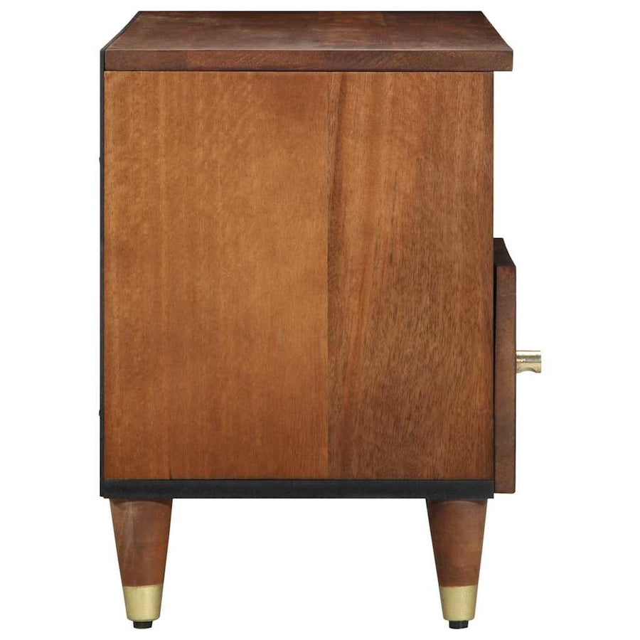 TV-kast Honingbruin 100 x 33 x 46 cm Massief Mango Hout