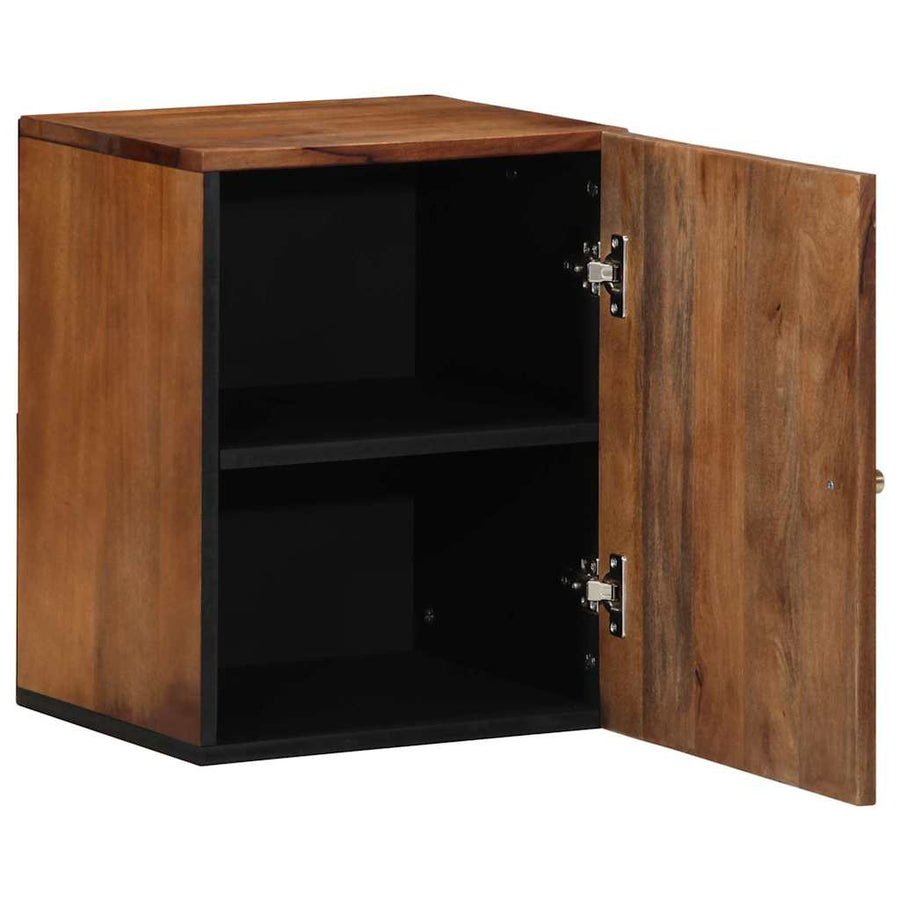 Wandkast Honingbruin 38 x 33 x 48 cm Massief Mango Hout
