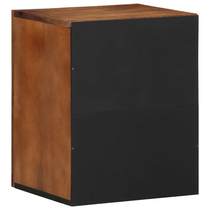Wandkast Honingbruin 38 x 33 x 48 cm Massief Mango Hout