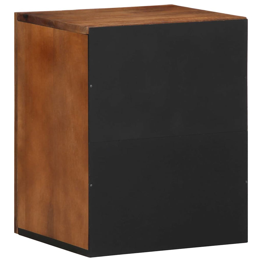 Wandkast Honingbruin 38 x 33 x 48 cm Massief Mango Hout