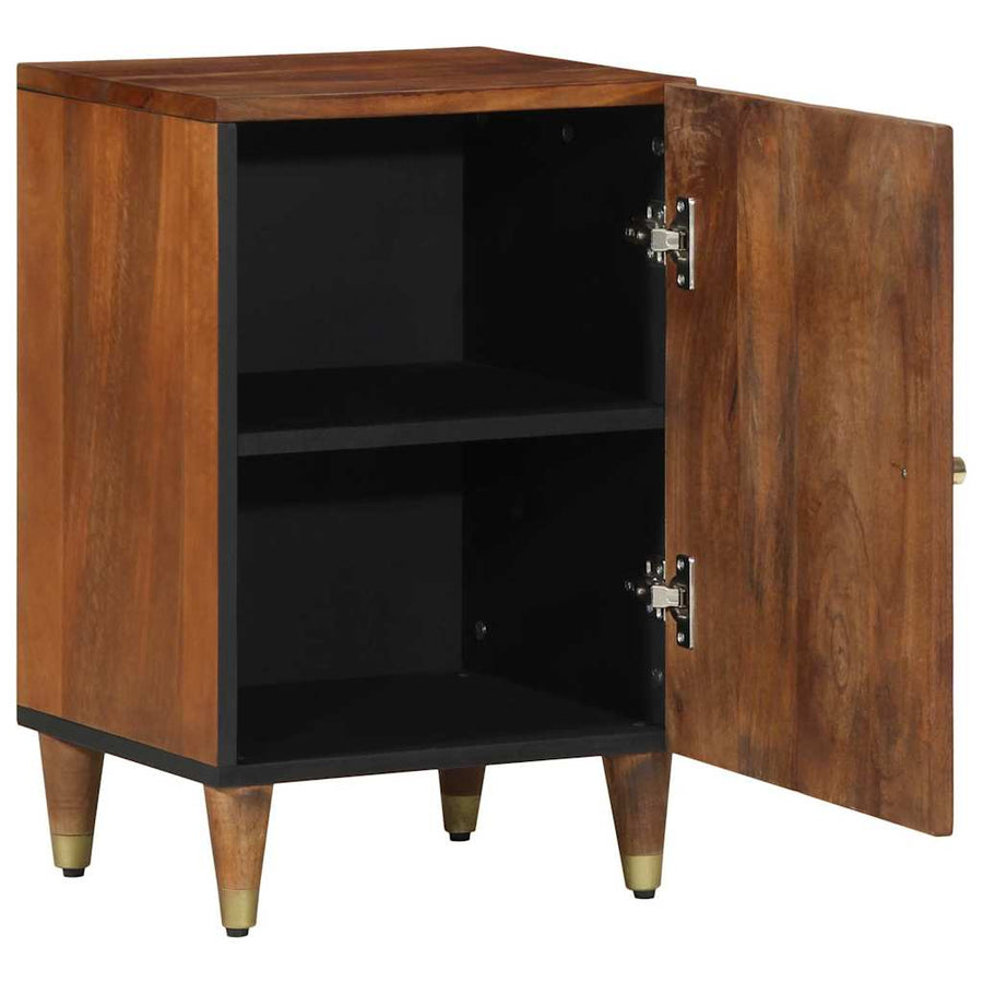 Badkamerkast 38 X 33 X 58 Cm Massief Mango Hout Honingbruin