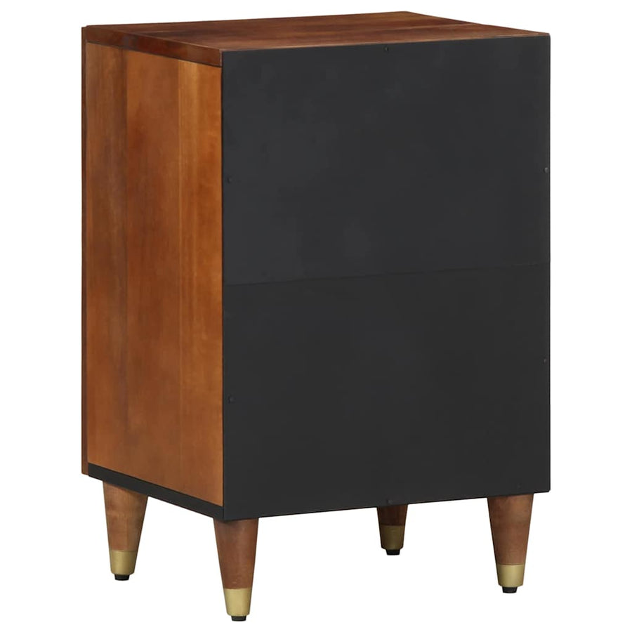 Badkamerkast 38 X 33 X 58 Cm Massief Mango Hout Honingbruin