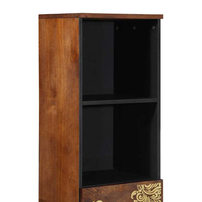 Badkamerkast Honingbruin 38 x 33 x 160 cm Massief Mango Hout