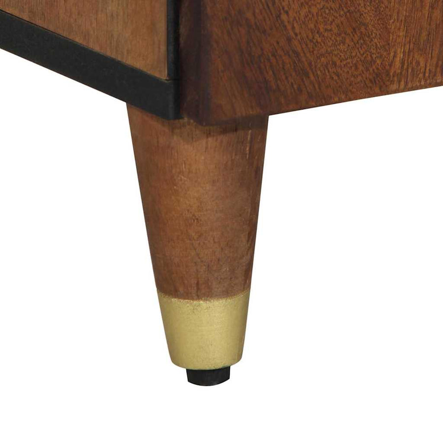Badkamerkast Honingbruin 38 x 33 x 160 cm Massief Mango Hout