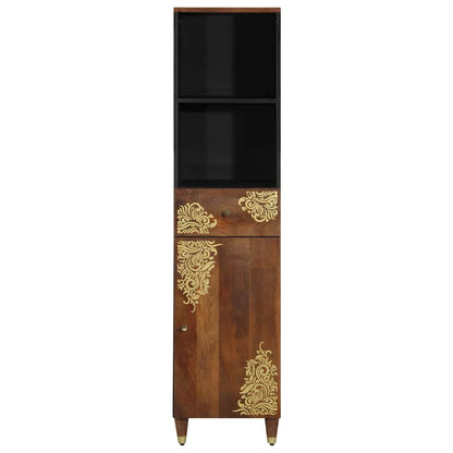 Badkamerkast Honingbruin 38 x 33 x 160 cm Massief Mango Hout