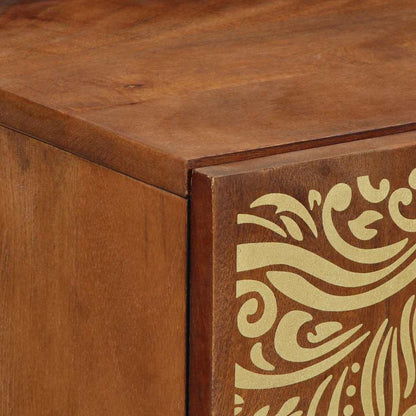 Dressoir met plank Bruin 40 x 33 x 75 cm Massief Mango Hout