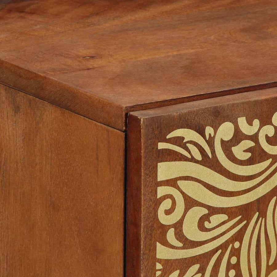Dressoir met plank Bruin 40 x 33 x 75 cm Massief Mango Hout