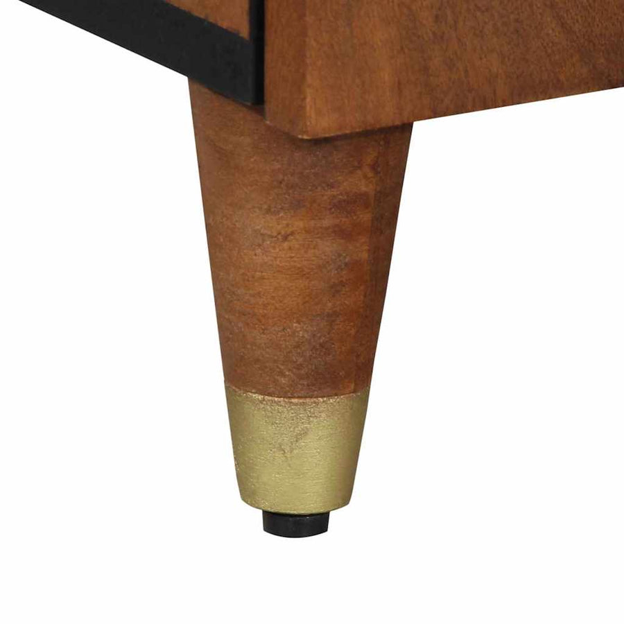 Dressoir met plank Bruin 40 x 33 x 75 cm Massief Mango Hout